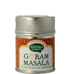 Clearance Natural Temptation Garam masala blikje natural spices bio