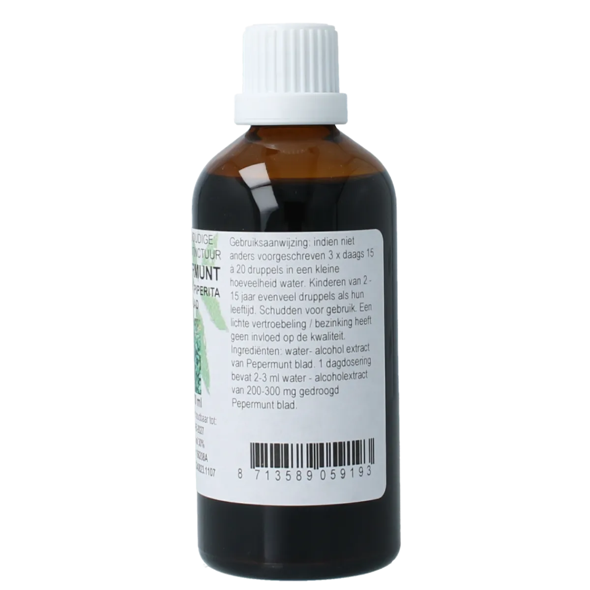 Sale Natura Sanat Mentha piperite / pepermunt tinctuur