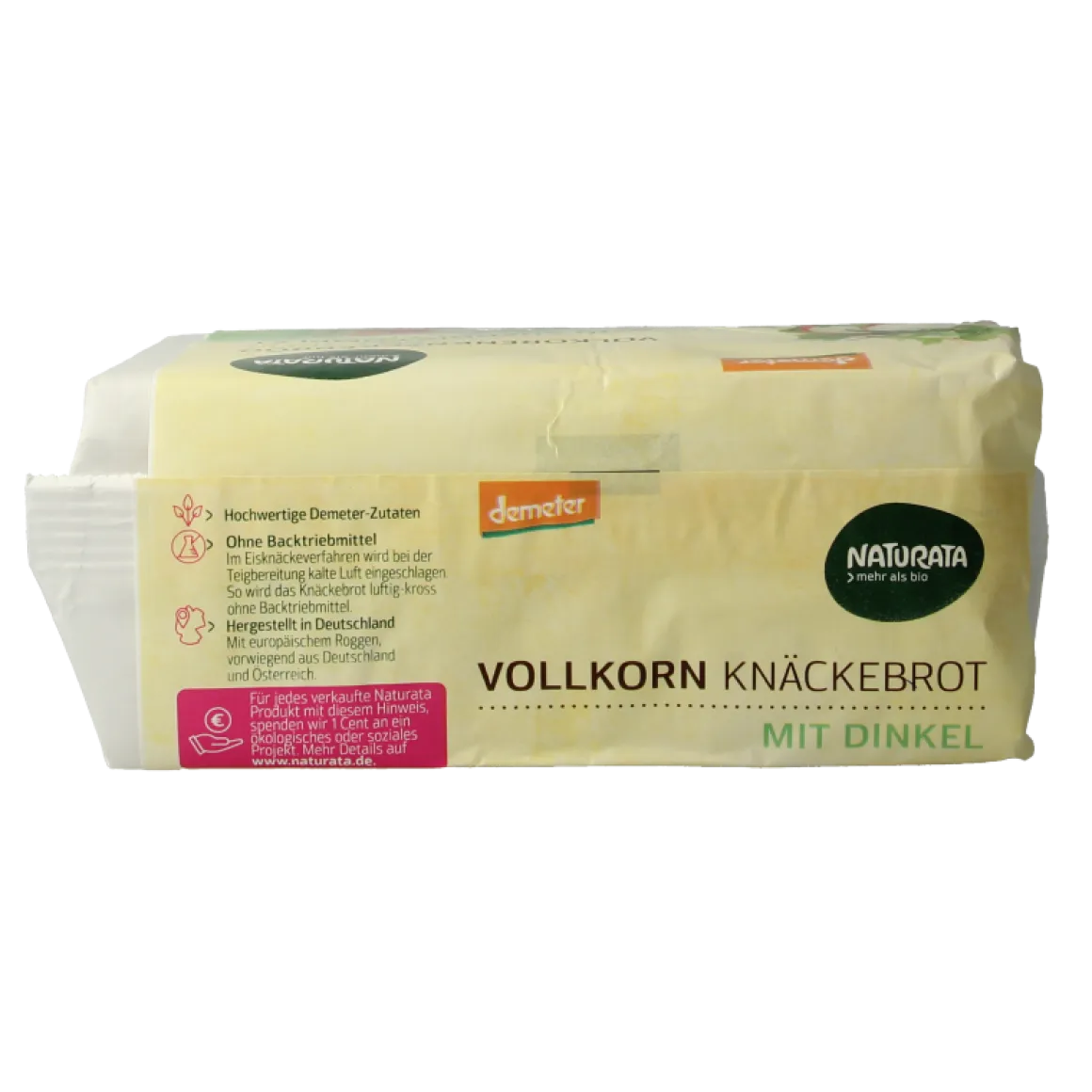 Naturata Knackebrod spelt demeter bio