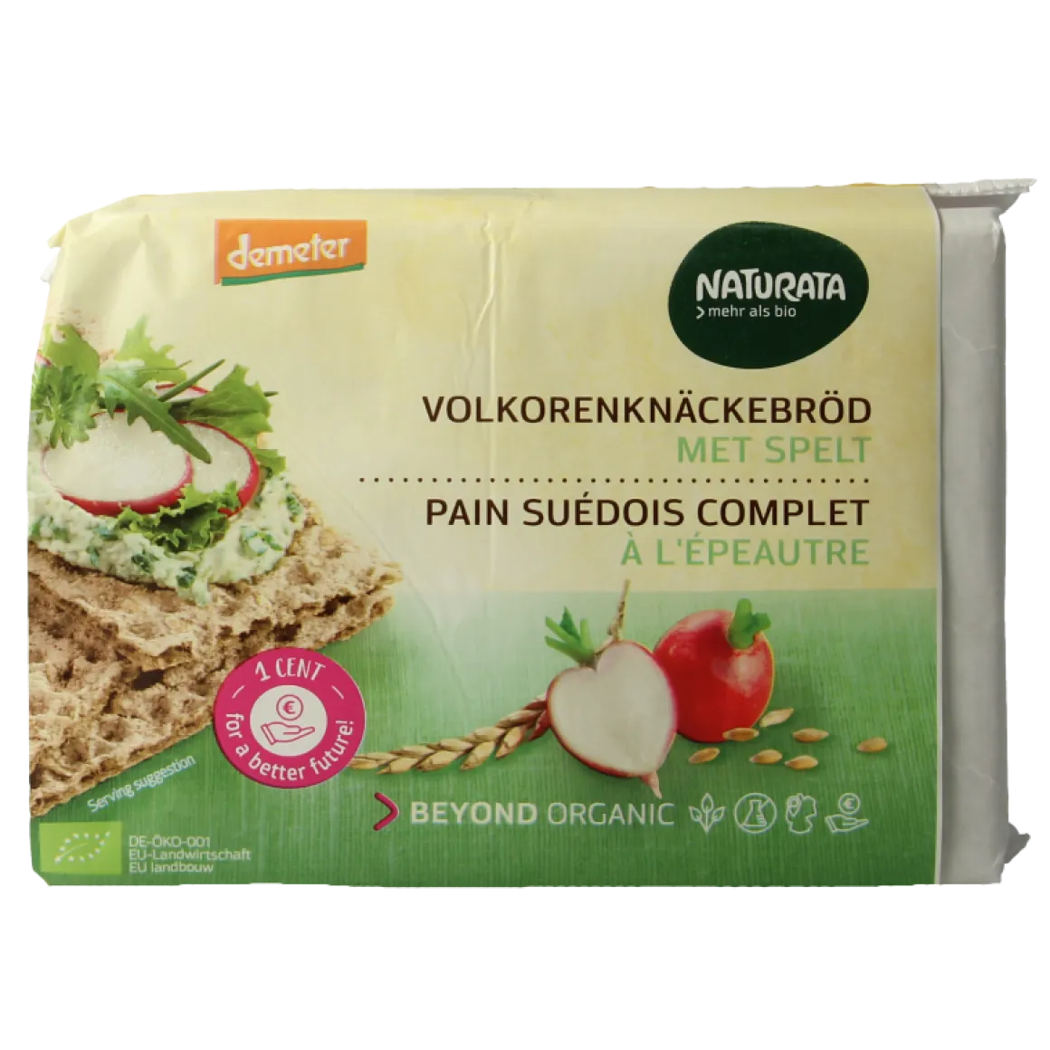 Naturata Knackebrod spelt demeter bio