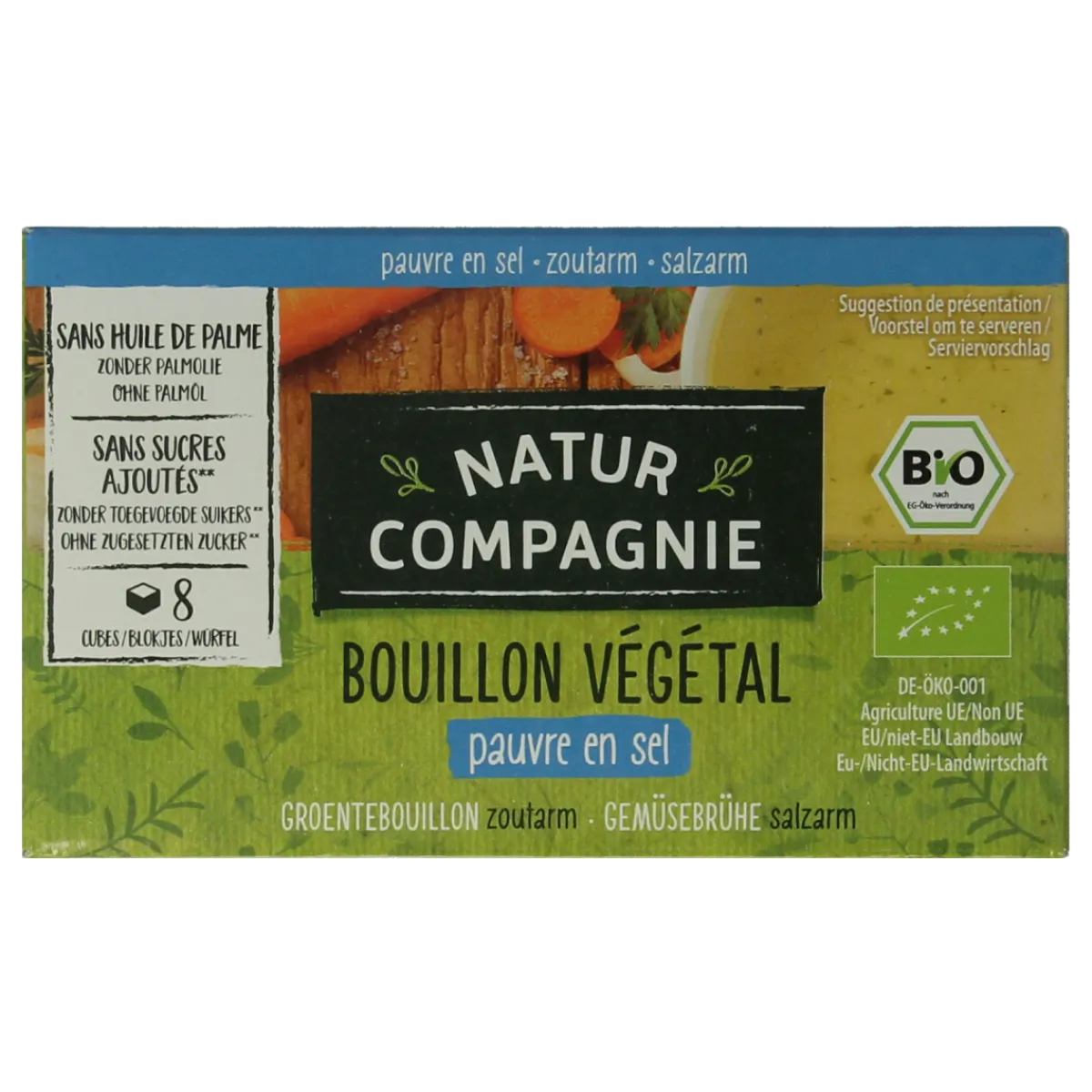 Online Natur Compagnie Groentebouillon zonder zout bio