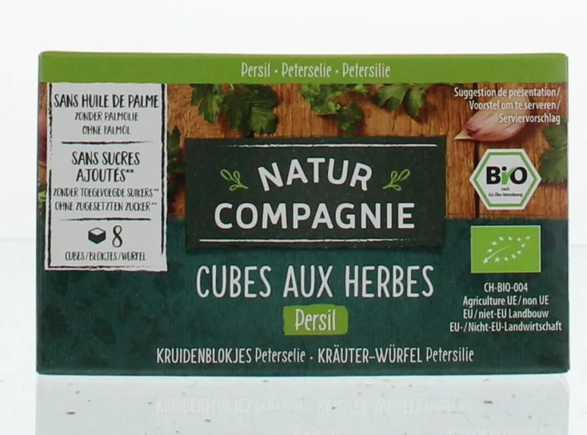 Clearance Natur Compagnie Peterselie kruidenblokjes bio