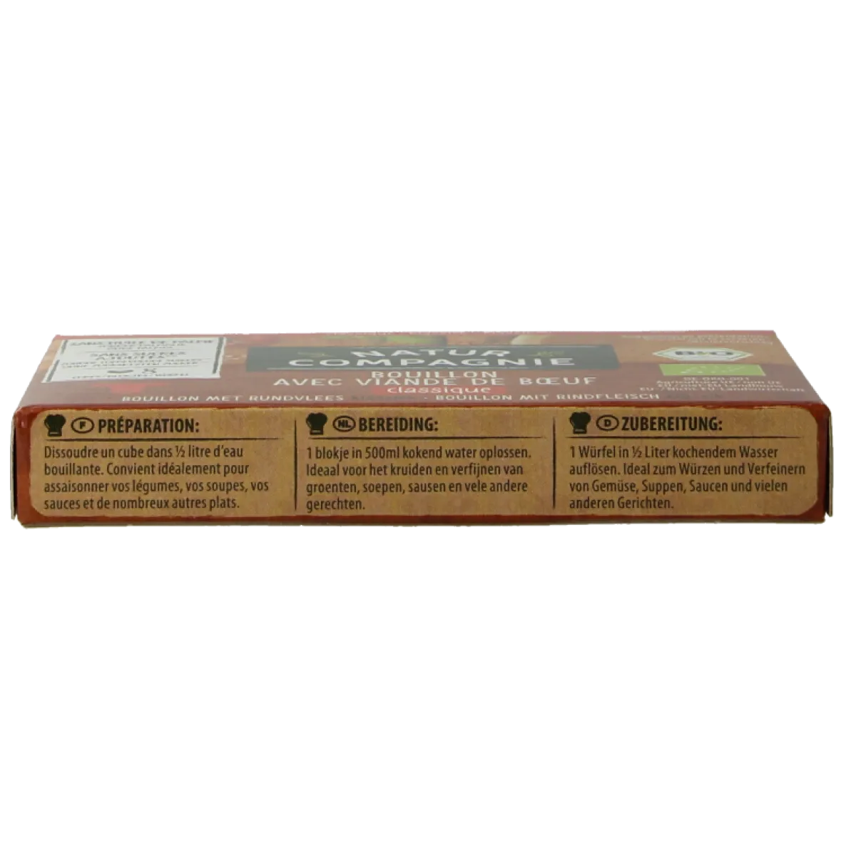 Sale Natur Compagnie Rundvleesbouillon blokjes bio