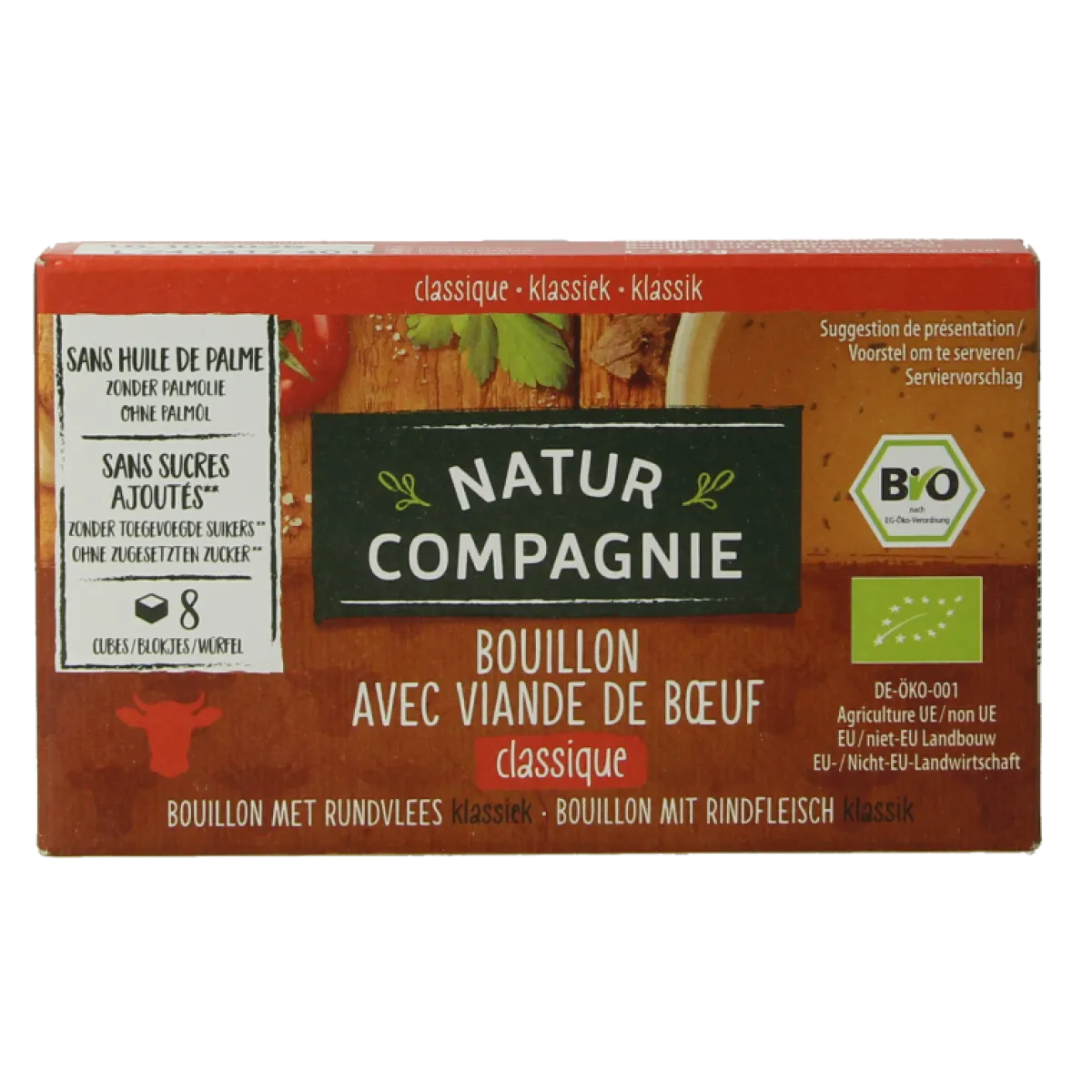 Sale Natur Compagnie Rundvleesbouillon blokjes bio