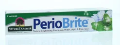 Natures Answer PerioBrite natuurlijke tandpasta 22 kruiden en Q10