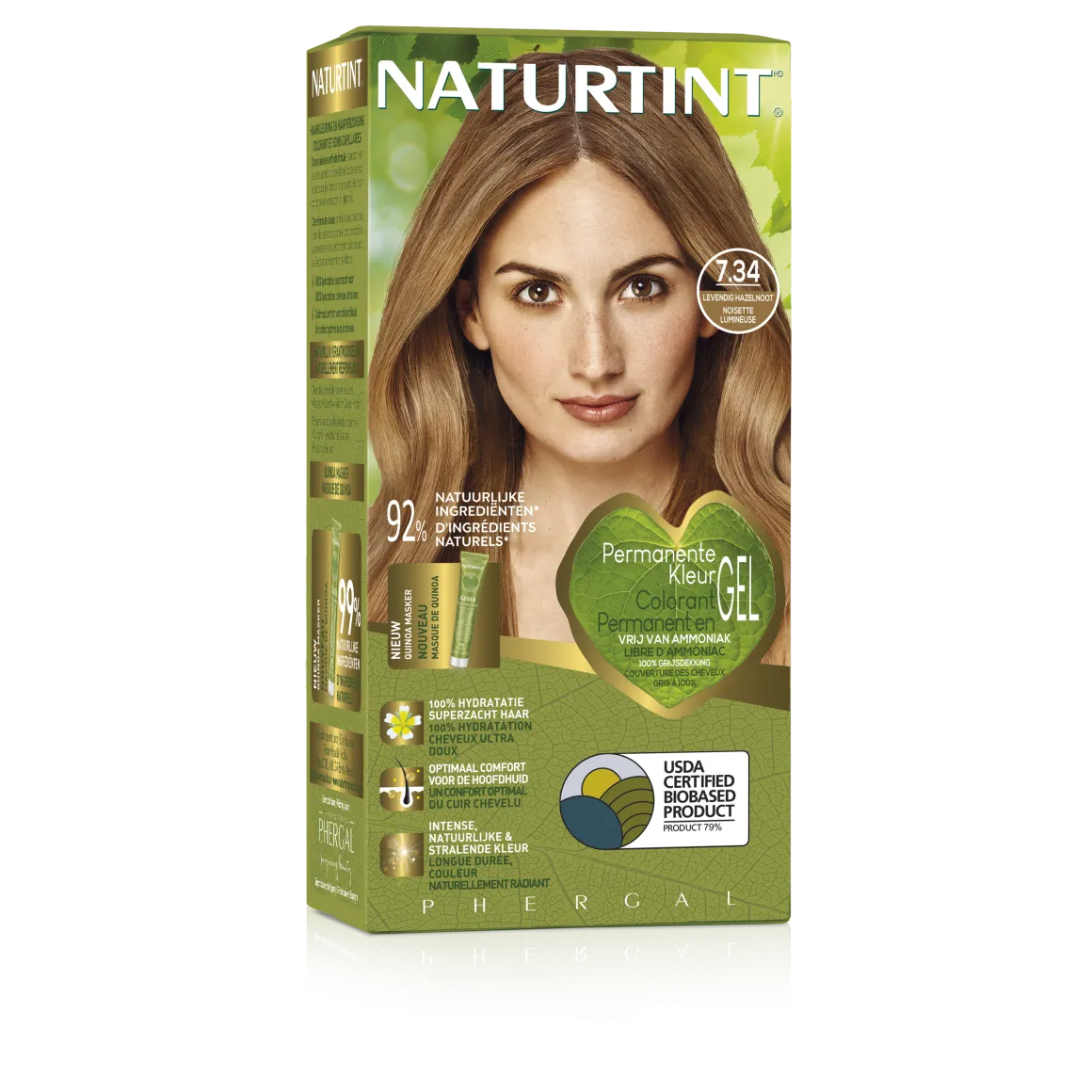Naturtint 7.34 Helder hazelnoot