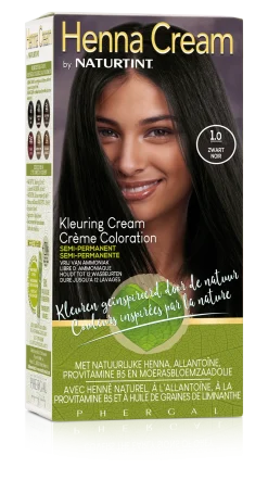 Naturtint Henna cream 1.0 zwart