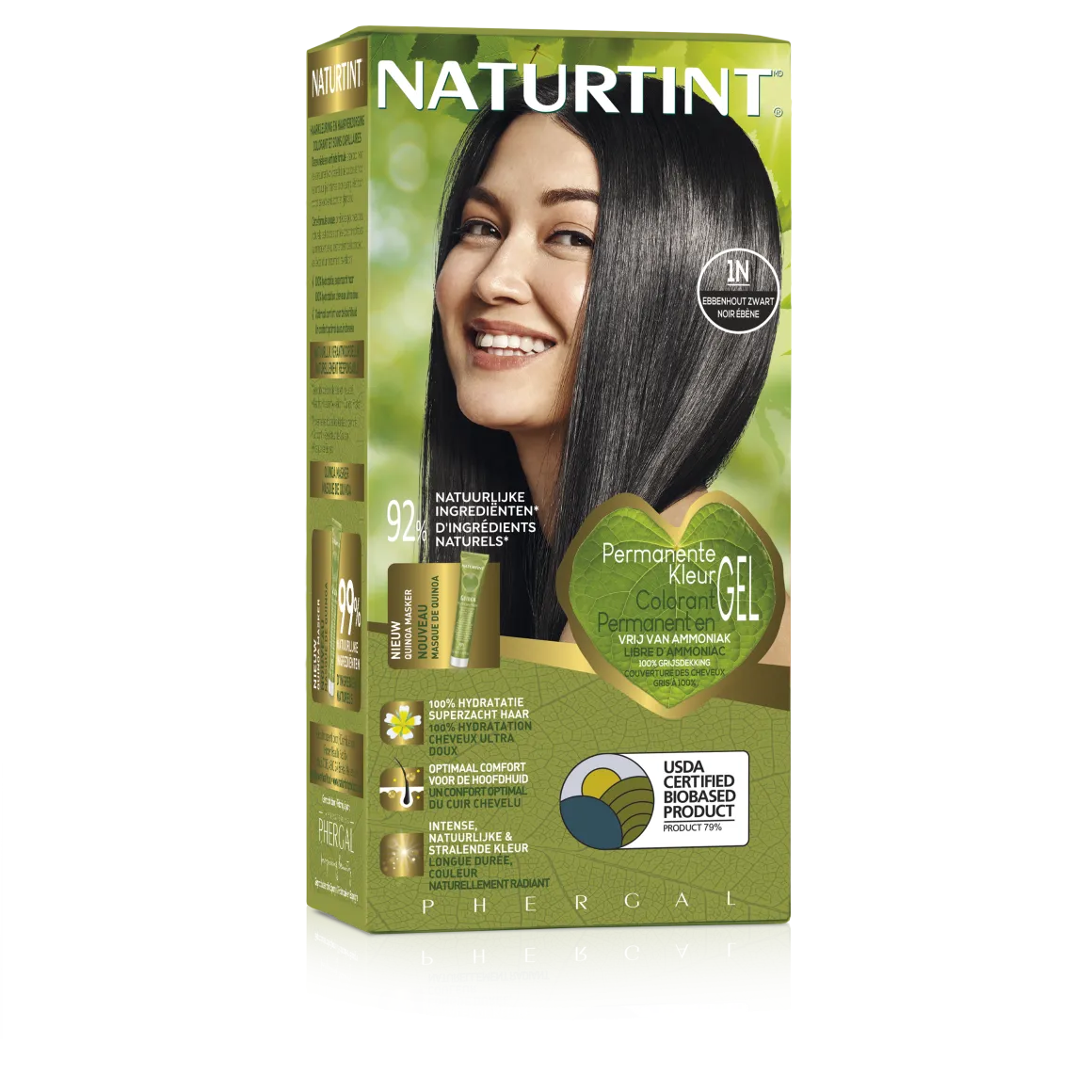 Naturtint 1N Ebbenhoutzwart