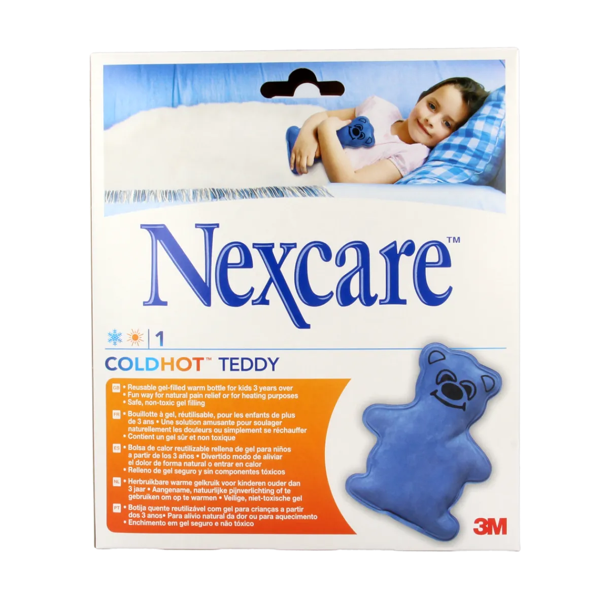 Outlet Nexcare Cold hot kruik teddy fluweer