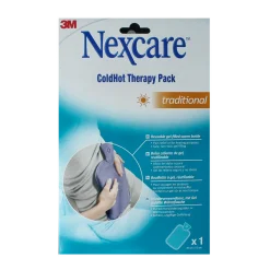 Nexcare Cold hot kruik traditioneel fluweel gevuld met gel