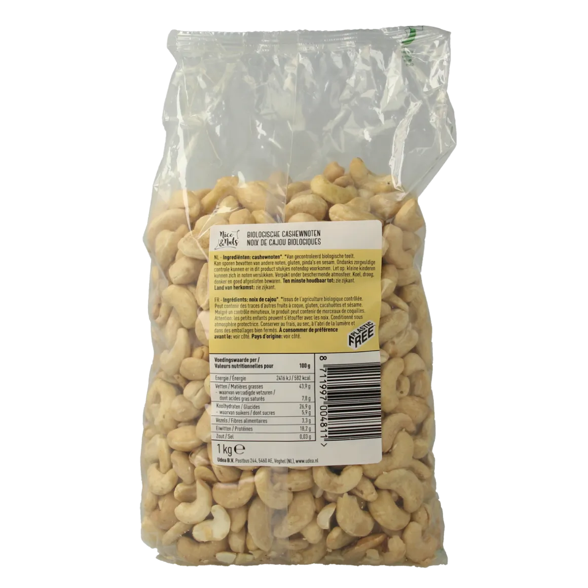 Nice & Nuts Cashewnoten bio