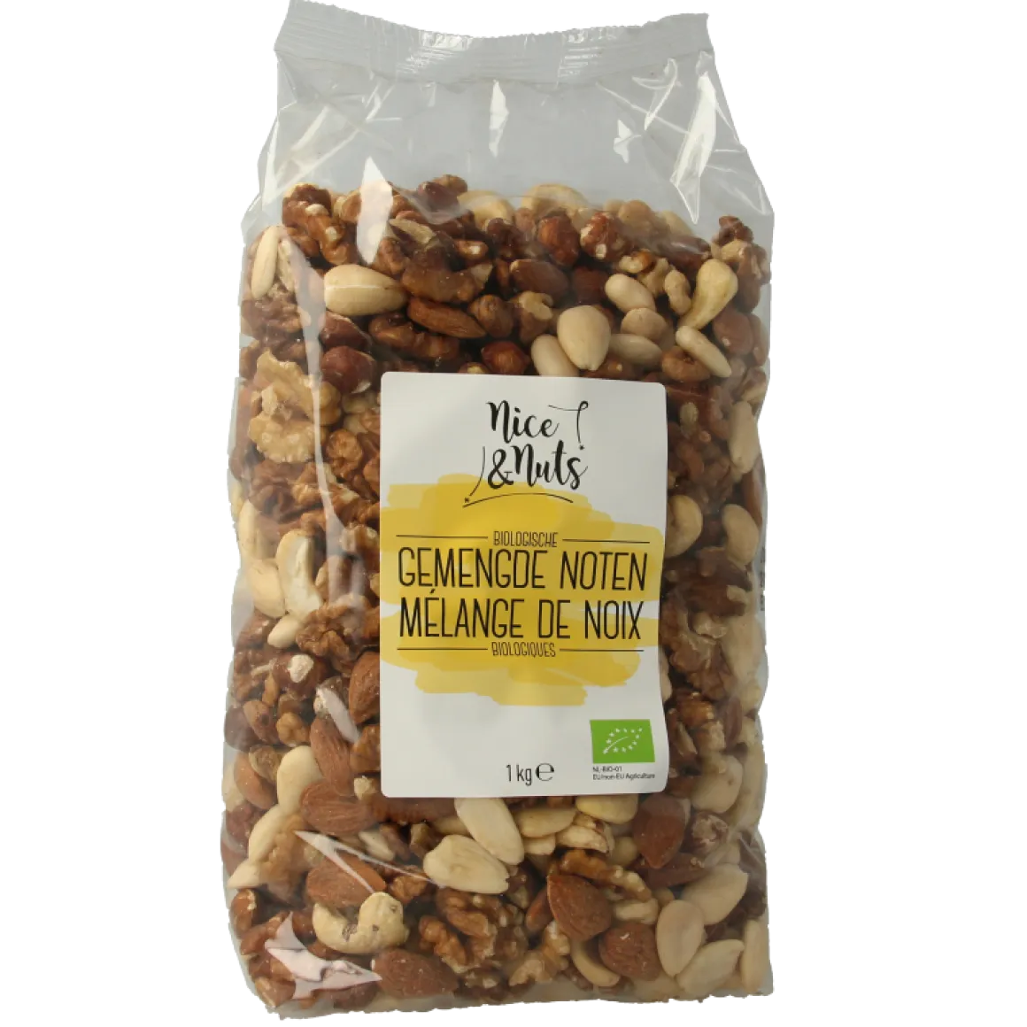 Nice & Nuts Gemengde noten rauw bio