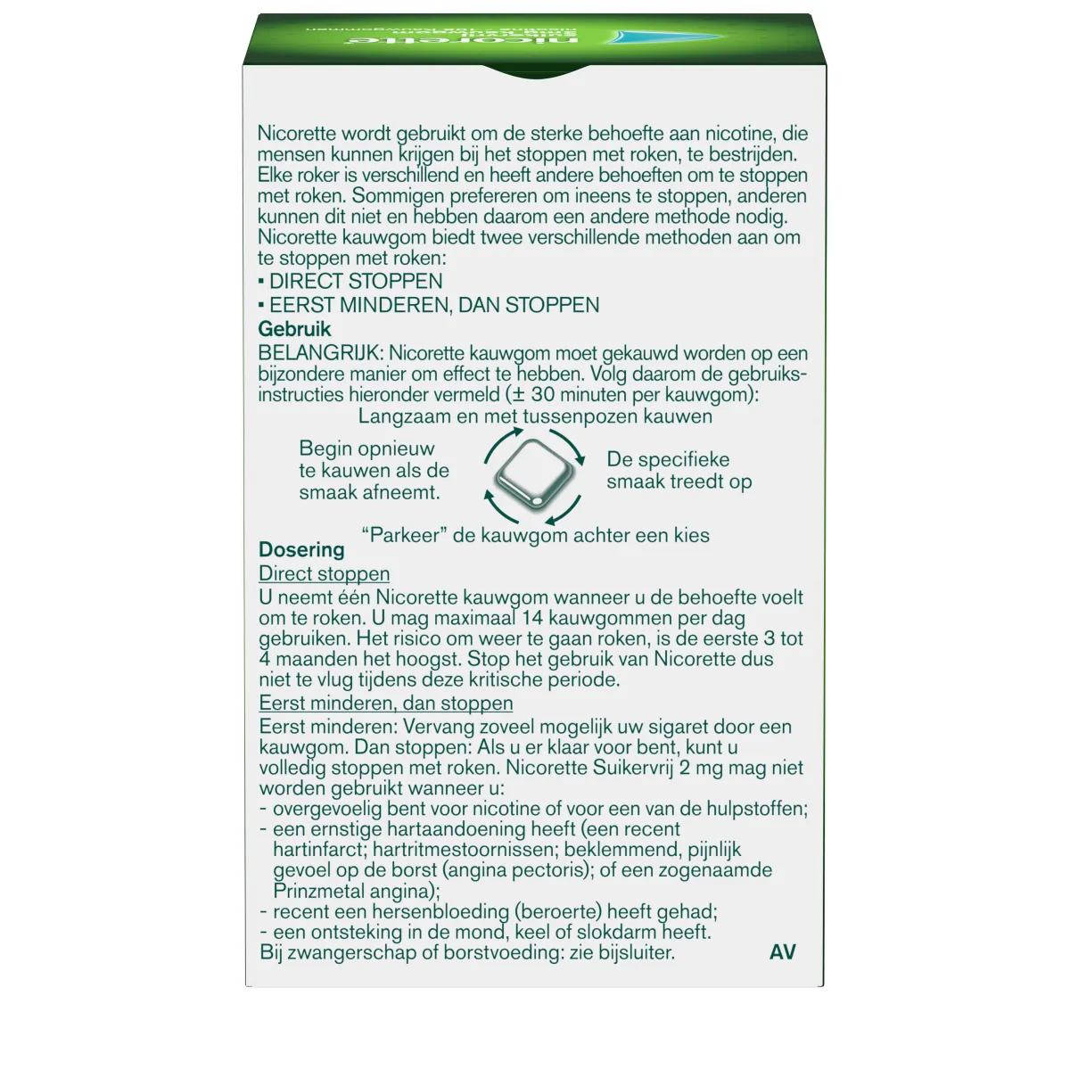 Outlet Nicorette Kauwgom 2mg classic