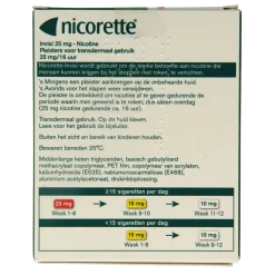 Nicorette Pleister 25mg
