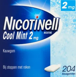 Nicotinell Kauwgom cool mint 2mg