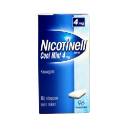 Nicotinell Kauwgom cool mint 4mg