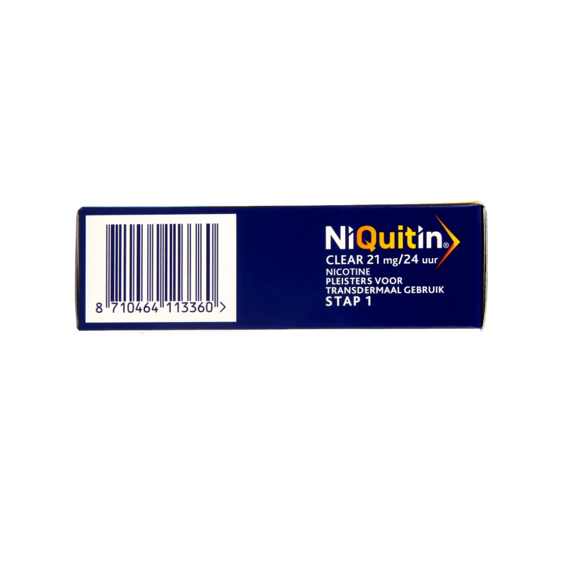 Niquitin Stap clear 21mg/24 uur
