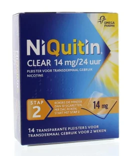 Niquitin Stap 2 14mg