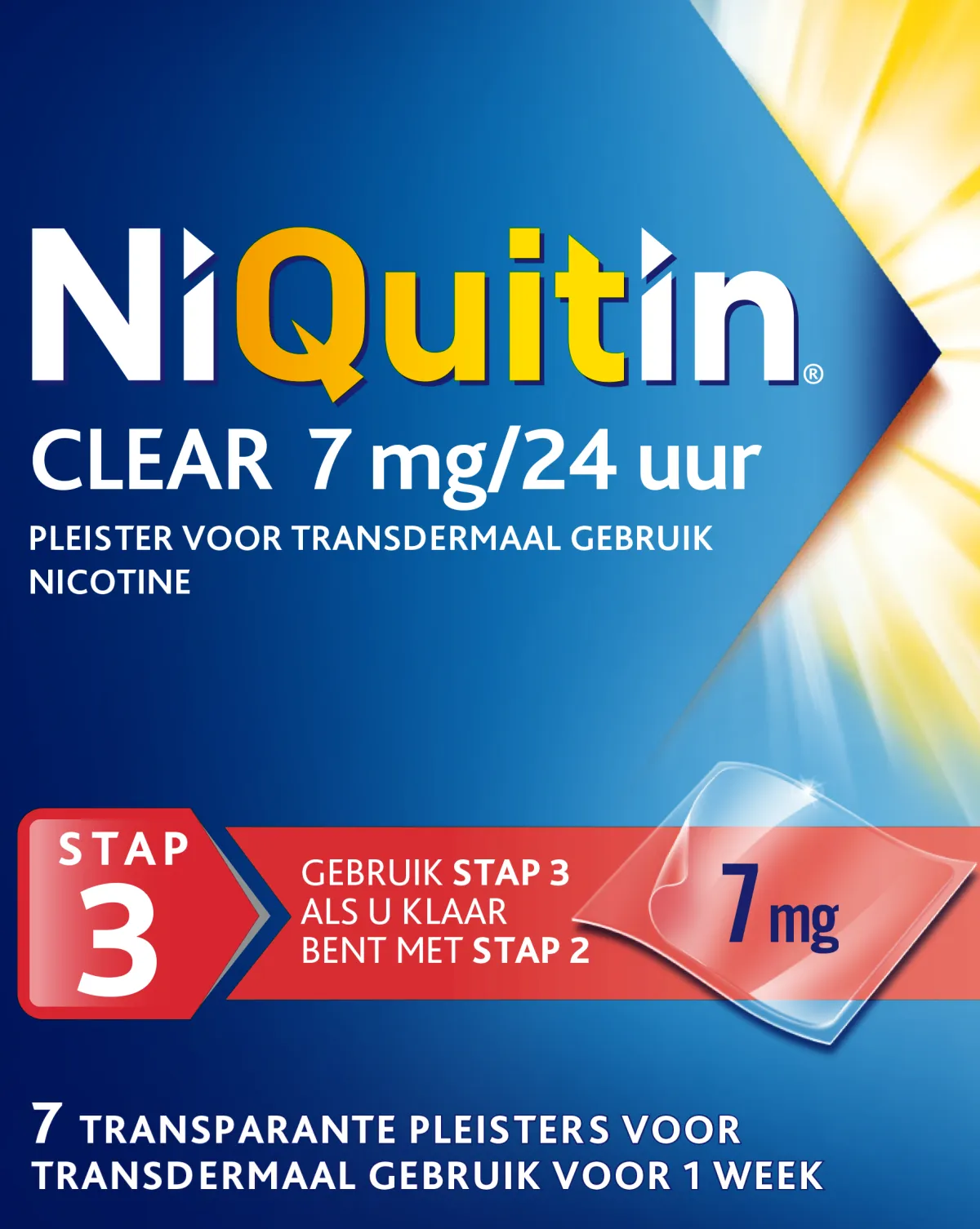 Discount Niquitin Stap 3 7mg