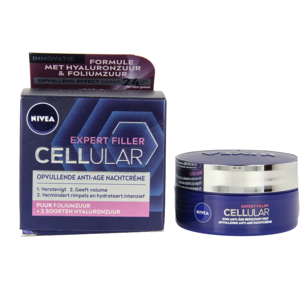 Discount Nivea Cellular expert filler anti-age nachtcreme