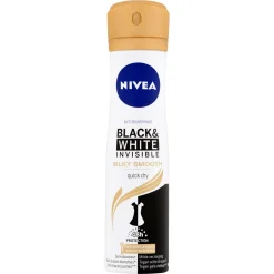 Nivea Deodorant black & white silky smooth spray