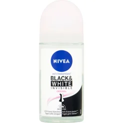 Sale Nivea Deodorant roller invisible black & white clear