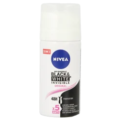 Discount Nivea Deodorant spray black & white invisible mini
