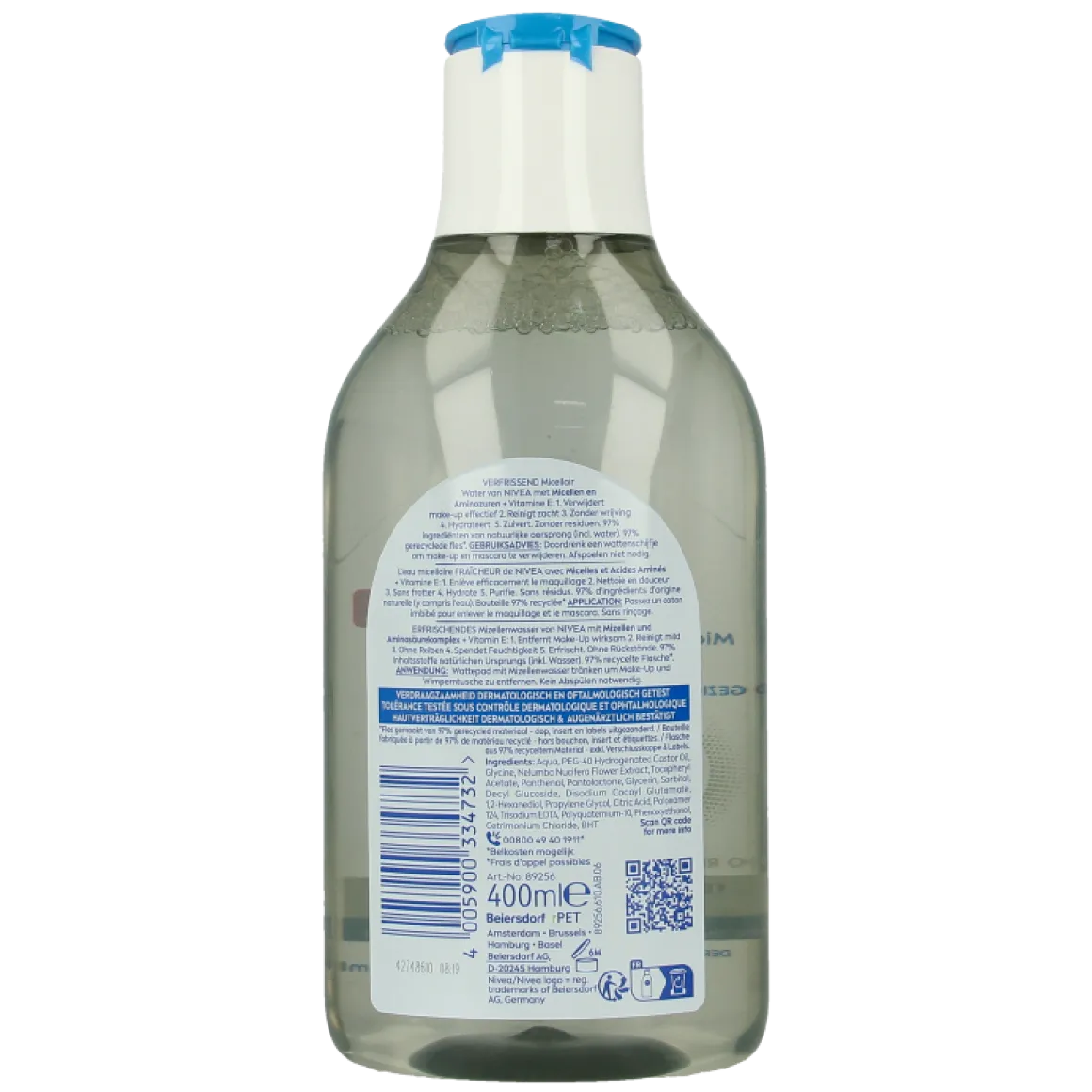 Nivea Essentials micellair water 5-in-1 normale huid