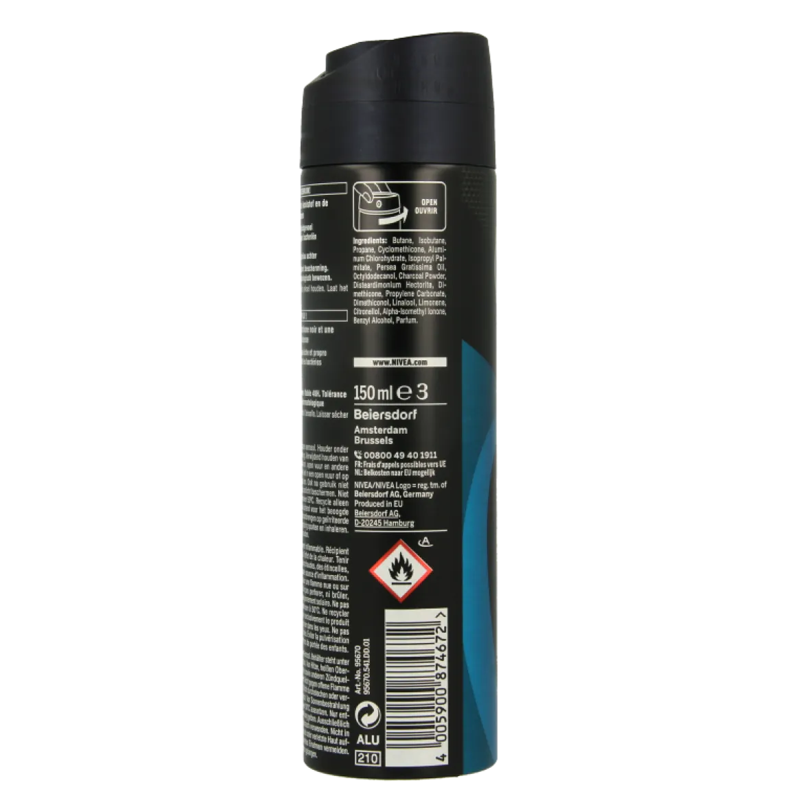 Nivea Men deodorant spray deep beat
