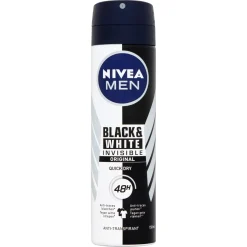 Nivea Men deodorant spray invisible black & white