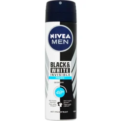 Nivea Men deodorant spray invisible black & white fresh
