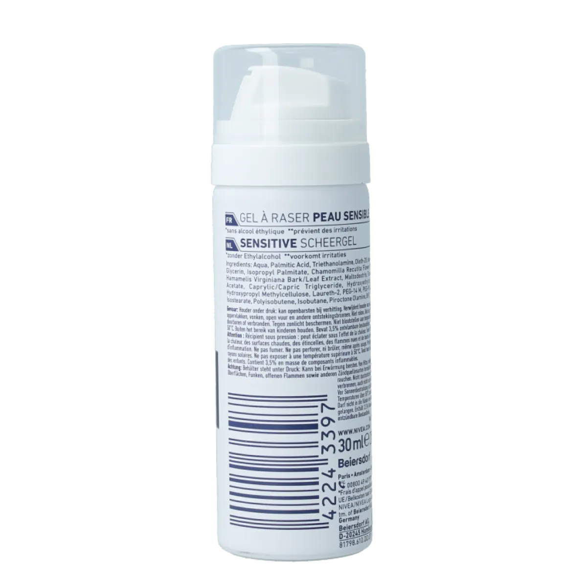 Sale Nivea Men sensitive scheergel mini