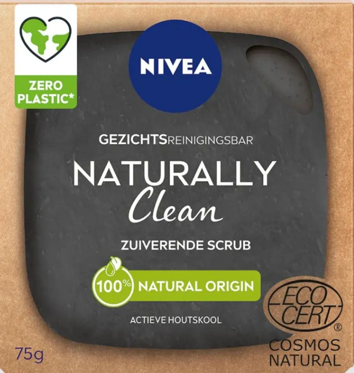 Nivea Naturally clean zuiverende scrub