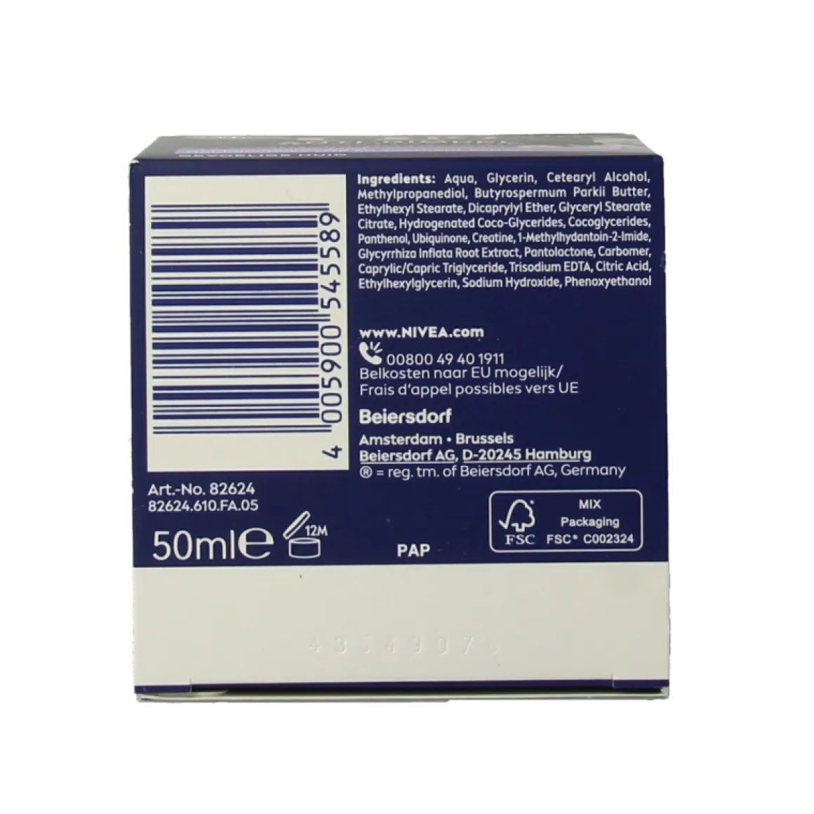 Nivea Q10 Power nachtcreme sensitive