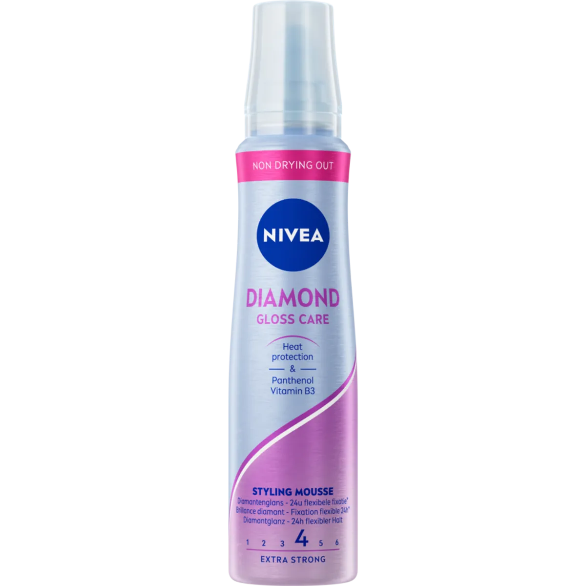 Nivea Styling mousse diamond gloss