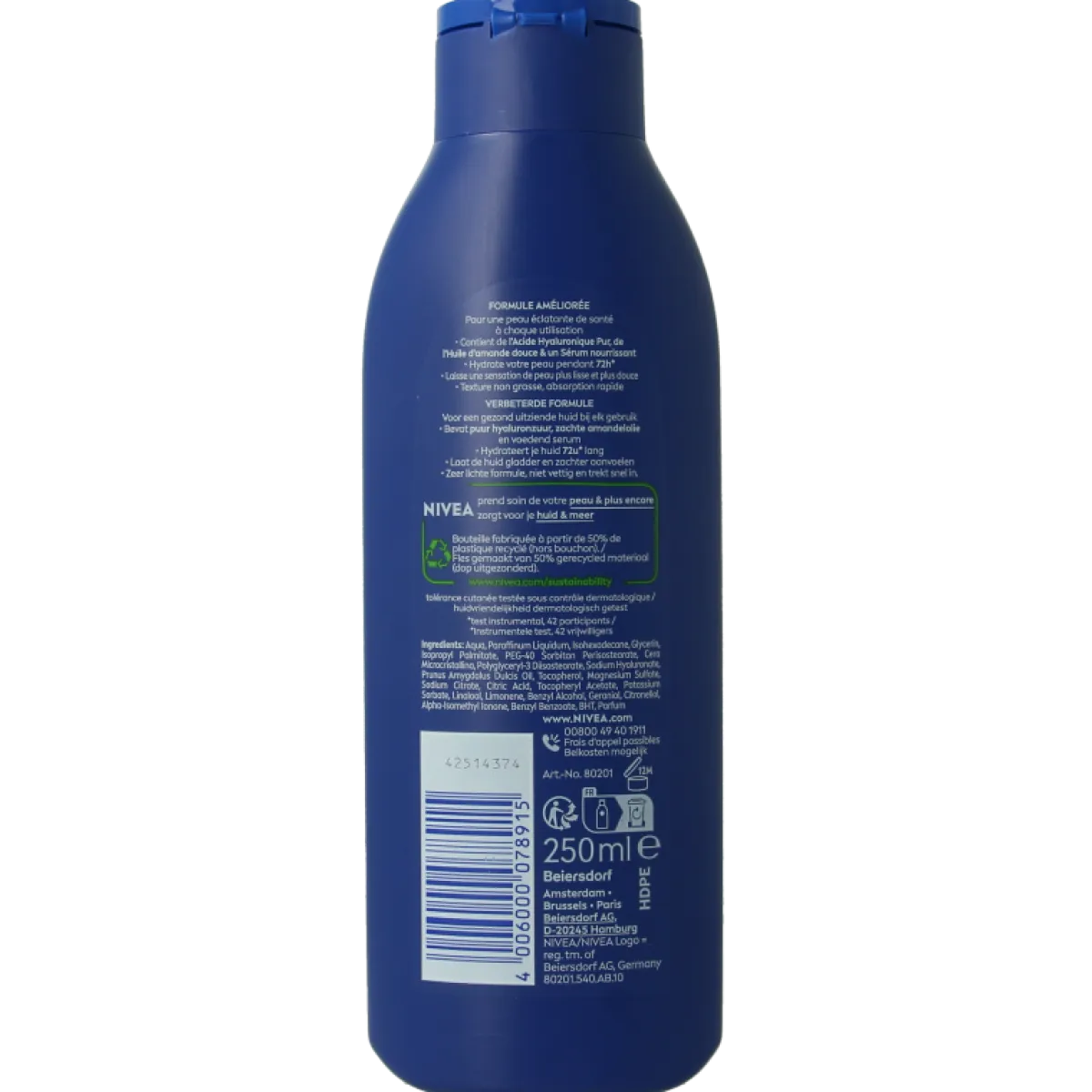 New Nivea Verzorgende milk