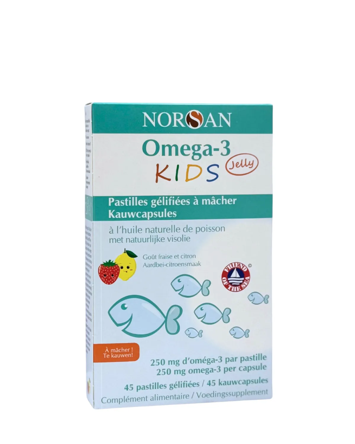 New NORSAN Omega-3 kids jelly gummies