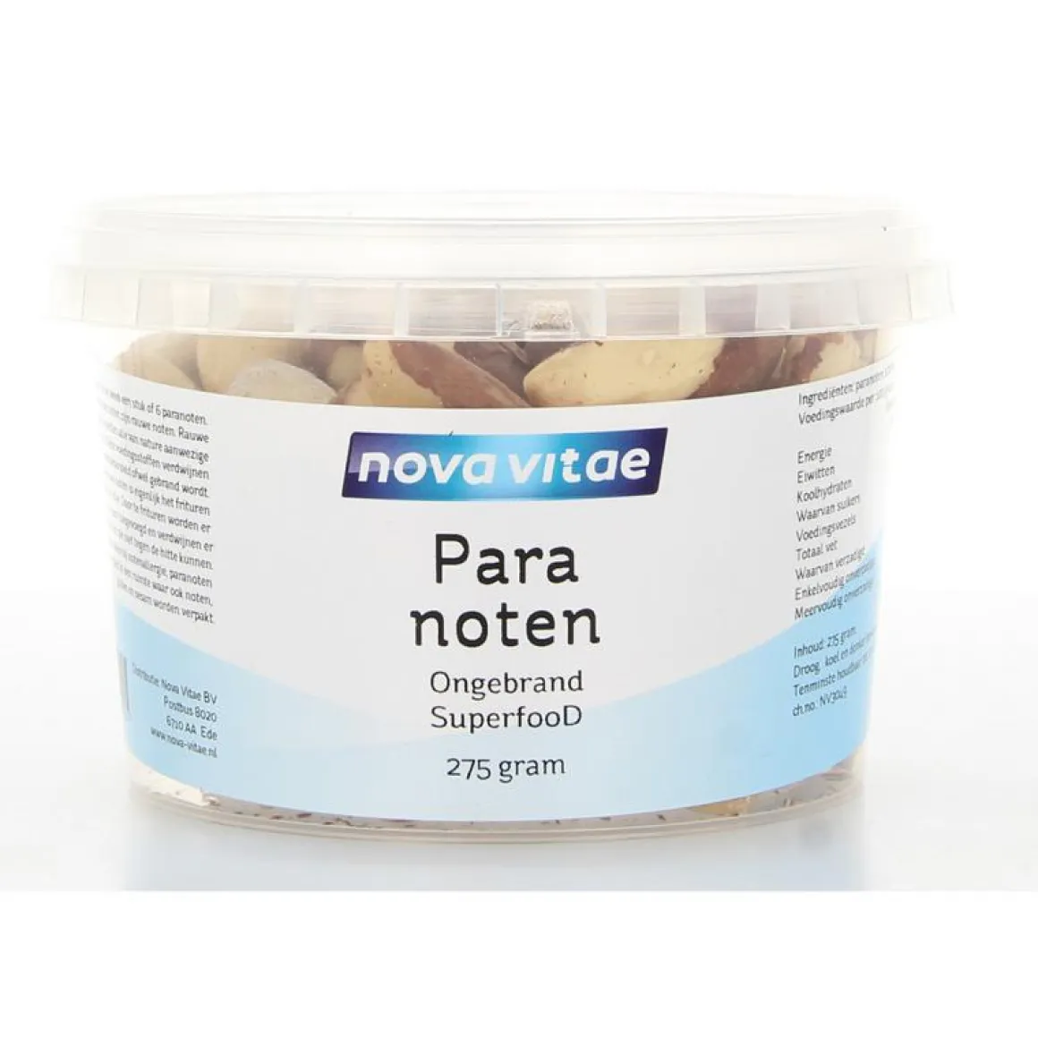 Nova Vitae Paranoten ongebrand raw