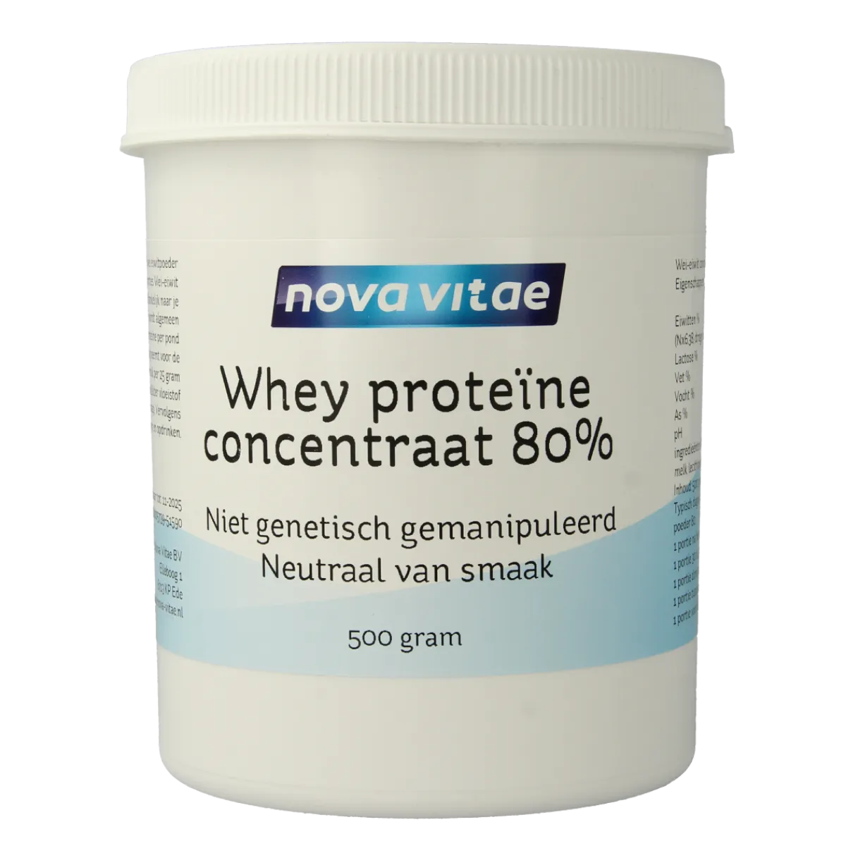 Clearance Nova Vitae Whey proteine concentraat 80%
