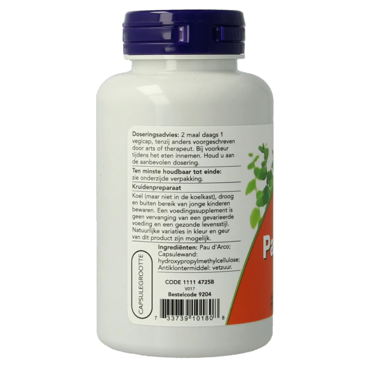 Best NOW Pau d'arco 500mg