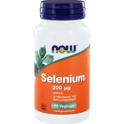 NOW Selenium gistvrij 200mcg