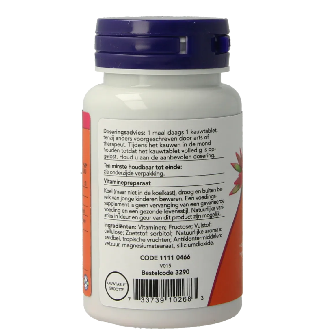 NOW Vitamine B12 1000mcg en Foliumzuur 100mcg