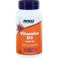NOW Vitamine D3 1000IE