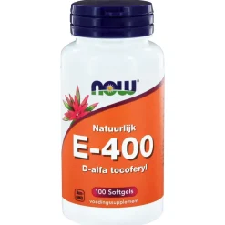 Sale NOW Vitamine E-400 d-alfa tocoferyl