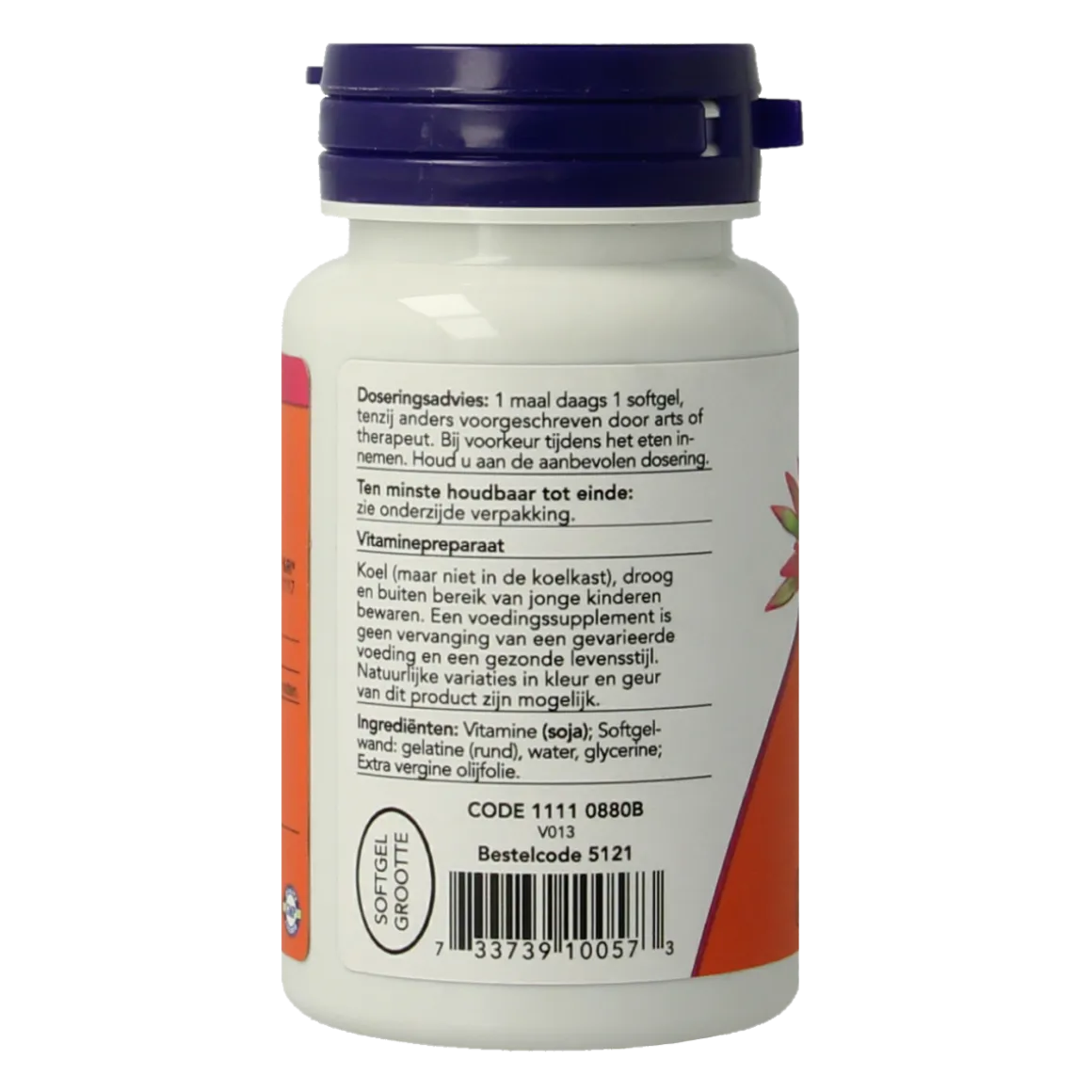 NOW Vitamine E-200 natuurlijke gemengde tocoferolen