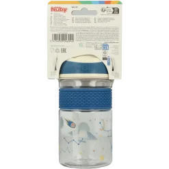 Nuby 2-in-1 Beker tuit hard 360ml 3 jaar assorti