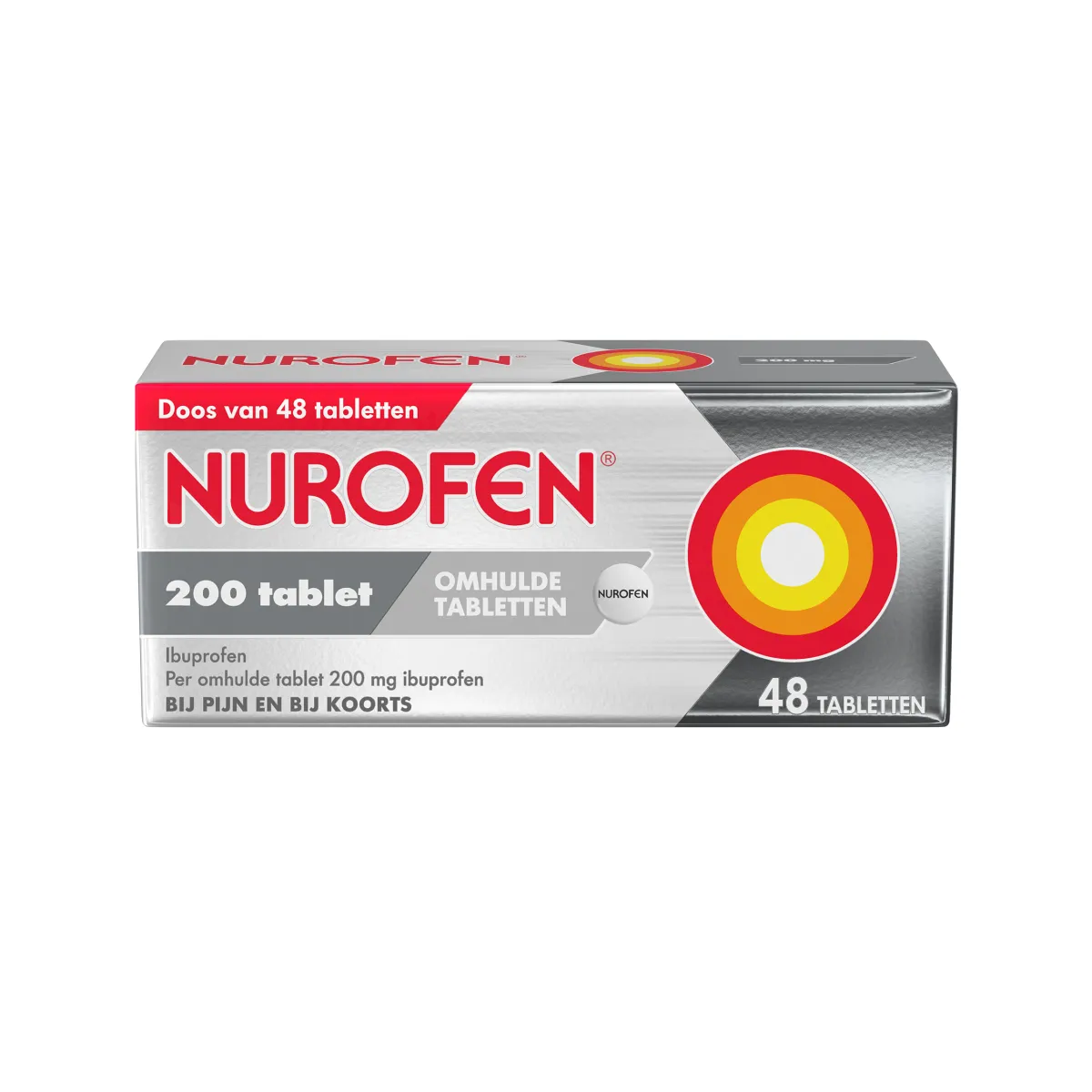 Best Nurofen Ibuprofen omhulde tabletten 200mg