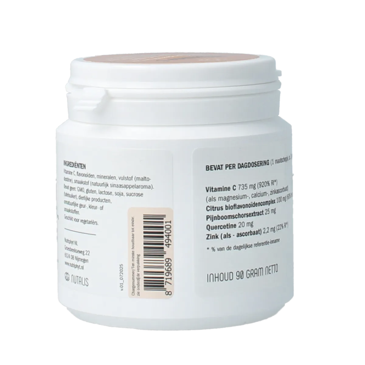 Clearance Nutalis Vitamine C met bioflavonoiden