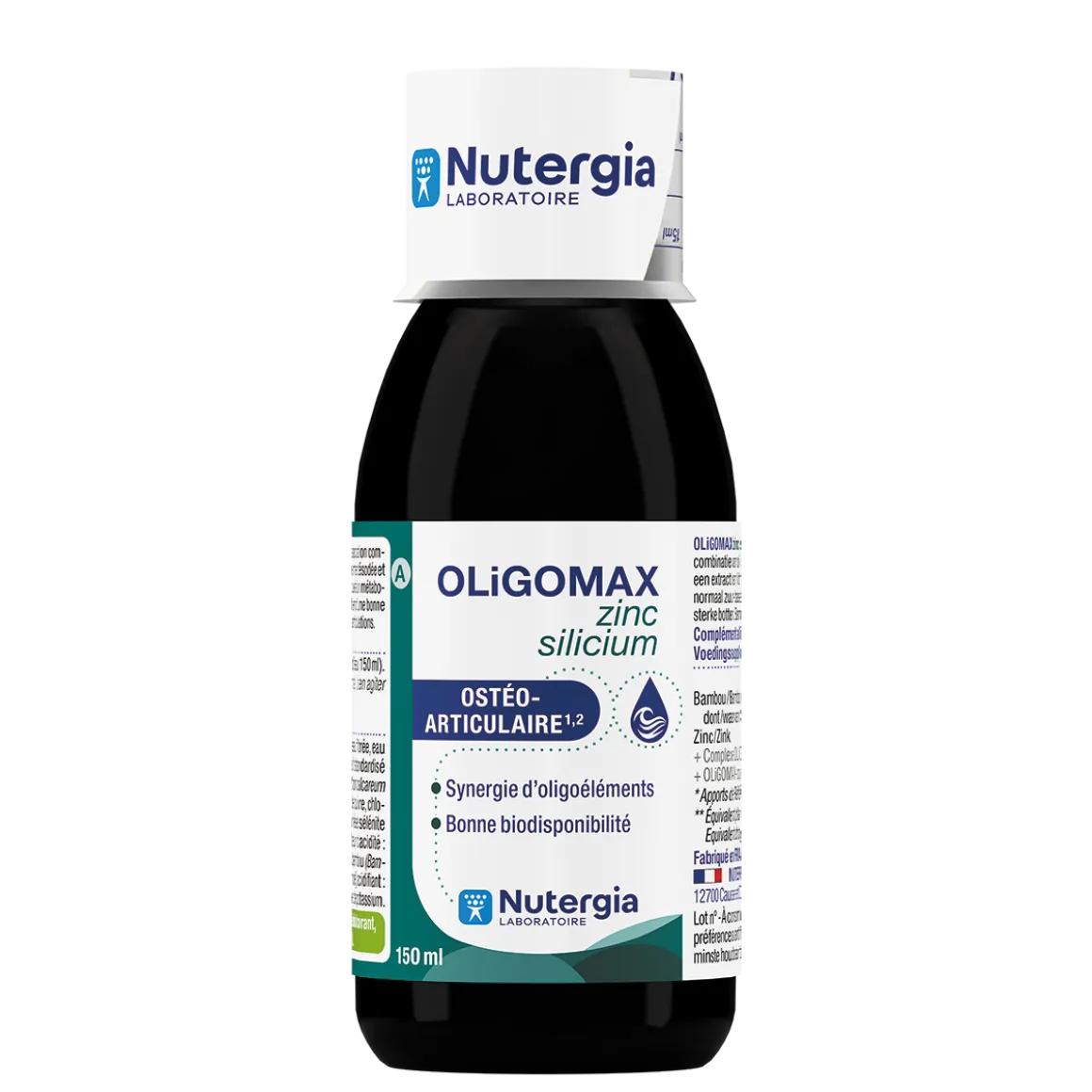 Nutergia Oligomax zinc silicium