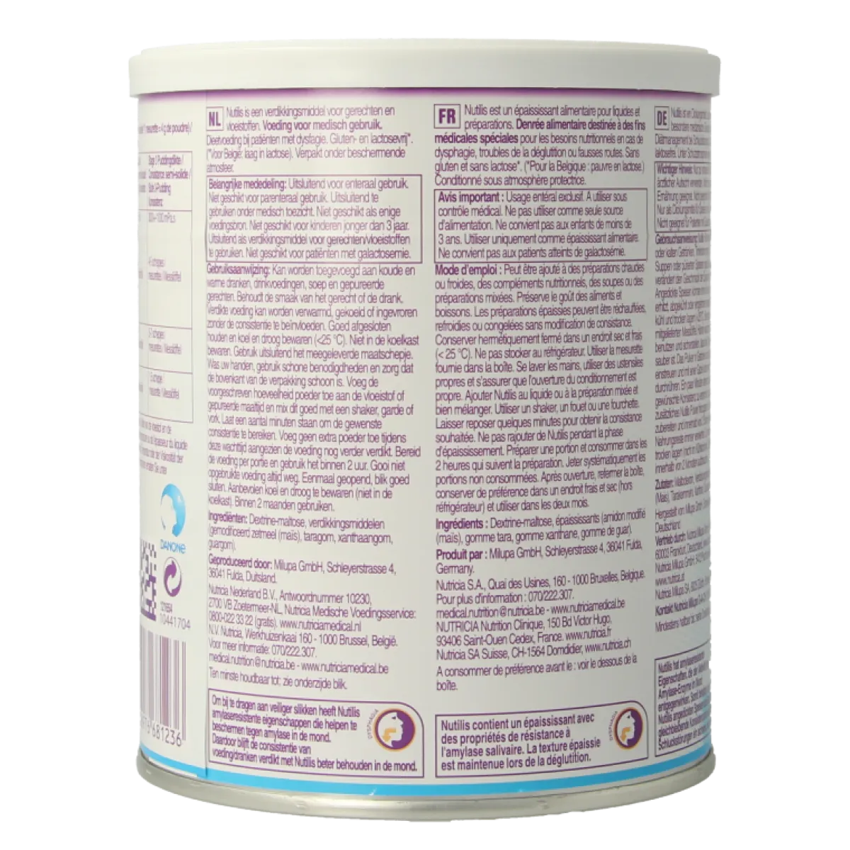 Outlet Nutricia Nutilis